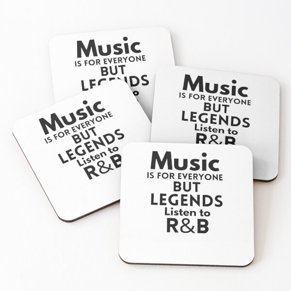 Item preview, Music is for Everyone But Legends listen To R&B designed and sold by behappysiempre.