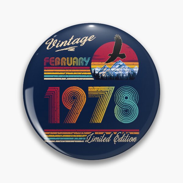 Item preview, Vintage February 1978 Birthday designed and sold by GreenSplash.
