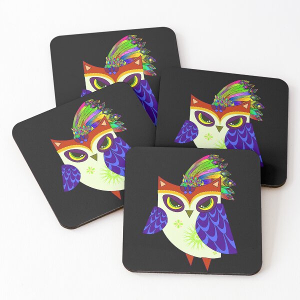 Item preview, cute fancy owl designed and sold by ESAMSTORE.