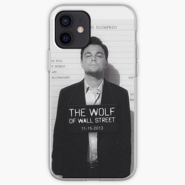 Leonardo Di Caprio - Le loup de Wall Street Coque souple iPhone