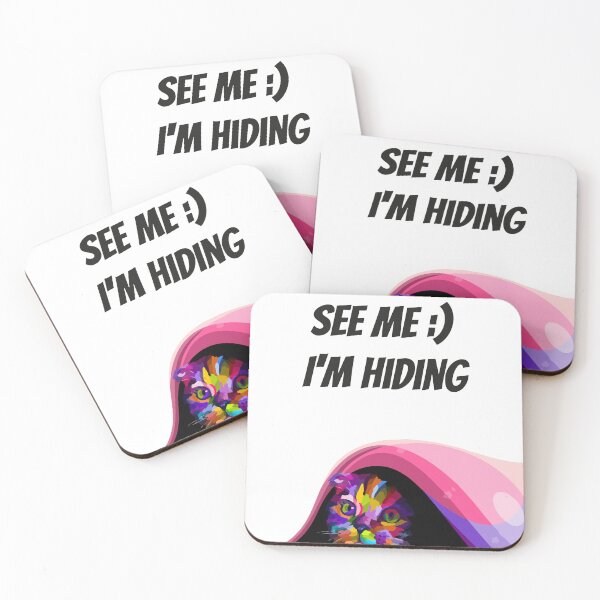 Item preview, You can't see me :) im hiding cat  designed and sold by imadesign.