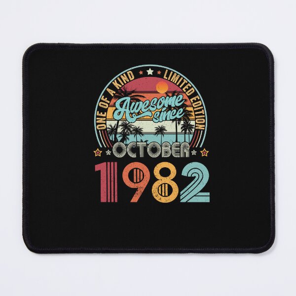Item preview, 40 Year Old Awesome Since October 1982 40th Birthday designed and sold by Leslie Smith.