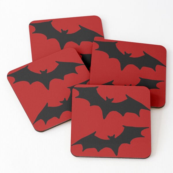 Item preview, Red and black bat print designed and sold by DemonicGloom.