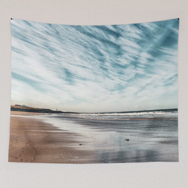 Item preview, Dramatic Sky on the Northumberland Coast designed and sold by Madeleine Deaton.