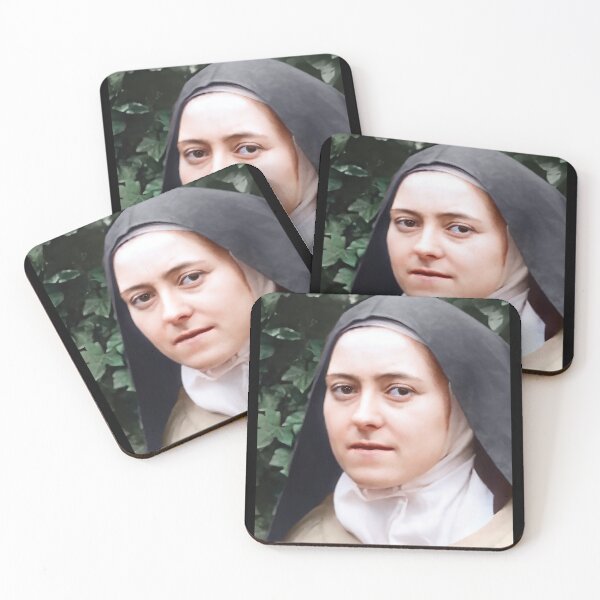 Item preview, St Therese of the Child Jesus and the Holy Face the little flower photo in colour 3, catholic and Christian gifts, little flower, st therese of the child of jesus, nun designed and sold by St Joseph Art.