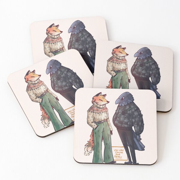 Item preview, Fox and Crow Sweaters - Basil's Persimmon Preserves Merch designed and sold by RumpledCrow.