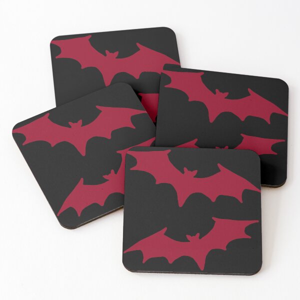 Item preview, Black and red  bat print designed and sold by DemonicGloom.