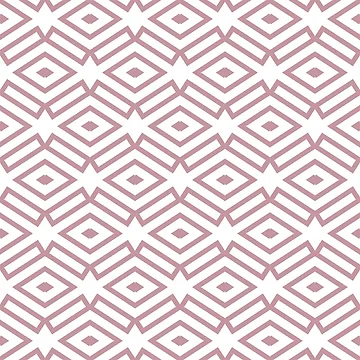Aperçu de l'œuvre Pink and White Ornamental Shape Pattern 7 Pairs DE 2022 Popular Color Rose Meadow DE6025 de ColorOfTheYears