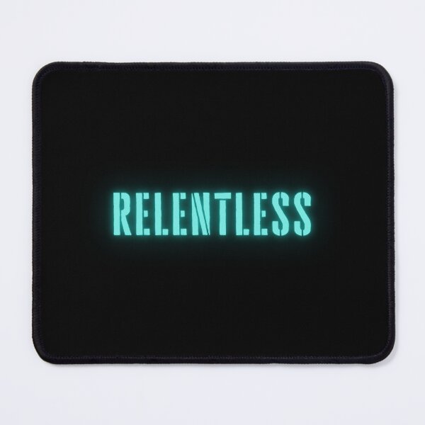 Item preview, Relentless, Neon Text Design, Workout Outfit Idea designed and sold by singRsong.