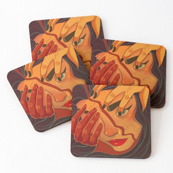 Item preview, Girl broken with asian style hands designed and sold by Gabimelon.