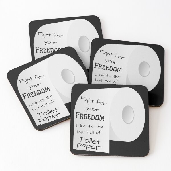 Item preview, Fight for freedom like toilet paper designed and sold by BirdieMama.