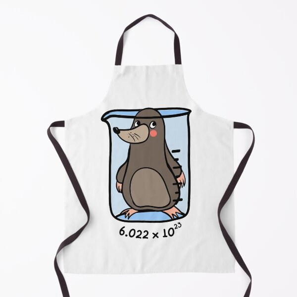 Item preview, Chemistry Mole - Animal Pun designed and sold by The Agreeable Raven.