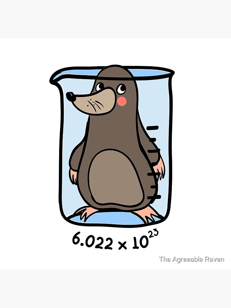 Chemistry Mole - Animal Pun