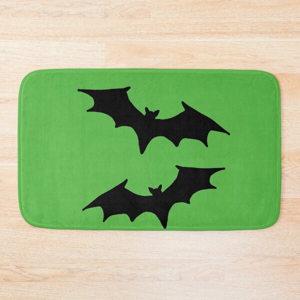 Item preview, Apple green black bat print designed and sold by DemonicGloom.