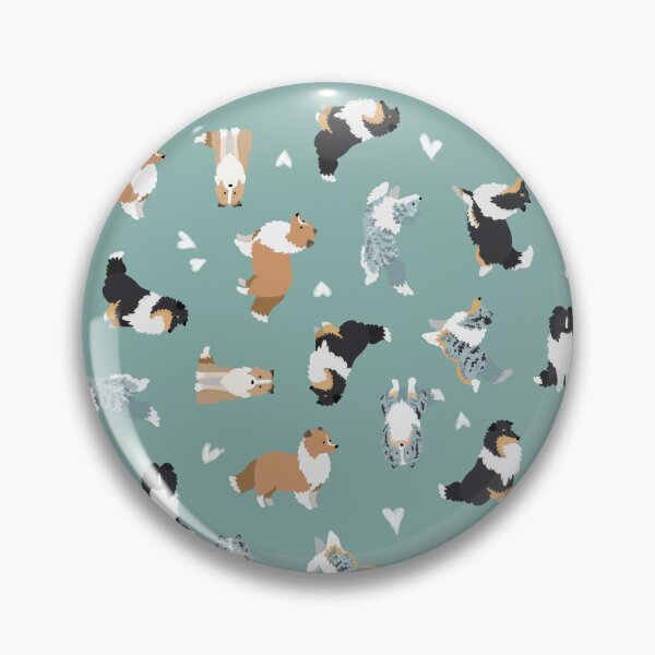 Item preview, Shetland Sheepdogs designed and sold by Elspeth Rose Design.