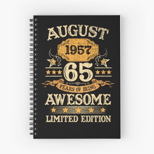 Item preview, 65 Year Old Vinatge August 1957 65th Birthday Party designed and sold by Leslie Smith.