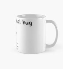 Senden der virtuellen Umarmung loading .. Tasse