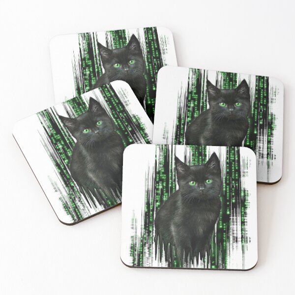Item preview, The Matrix's cat_ designed and sold by VO1K4AN.