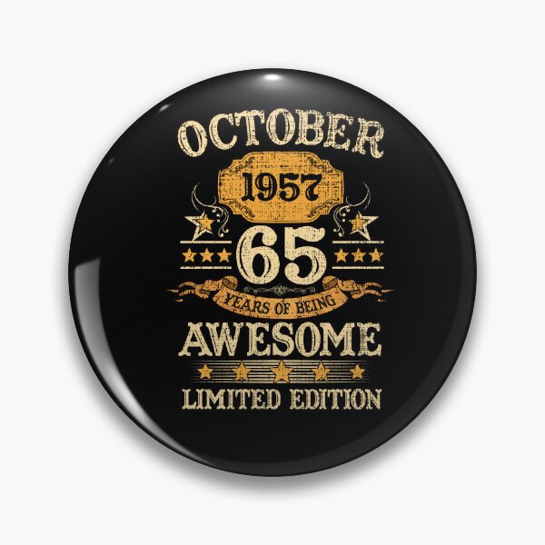Item preview, 65 Year Old Vinatge October 1957 65th Birthday Party designed and sold by Leslie Smith.