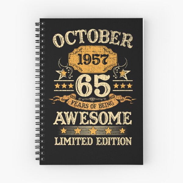 Item preview, 65 Year Old Vinatge October 1957 65th Birthday Party designed and sold by Leslie Smith.
