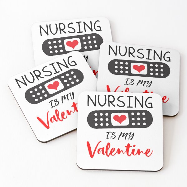 Item preview, Nursing Is My VALENTINE | Sarcastic Nurse Valentine's day Shirt for Nurses and Student Nurses  designed and sold by NewDayDesigns.