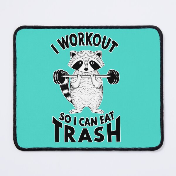 Item preview, Gym Raccoon designed and sold by coffeeman.