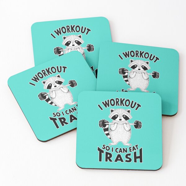 Item preview, Gym Raccoon designed and sold by coffeeman.