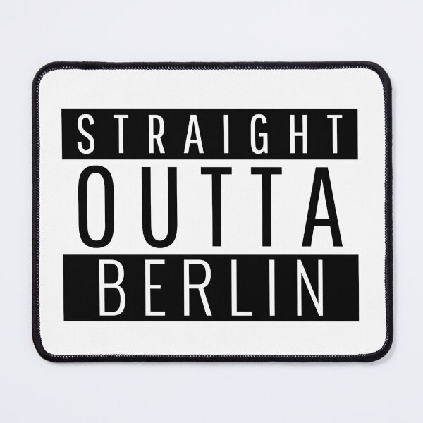 Item preview, Straight Outta Berlin New Hampshire Berlin Germany designed and sold by Teelogic.