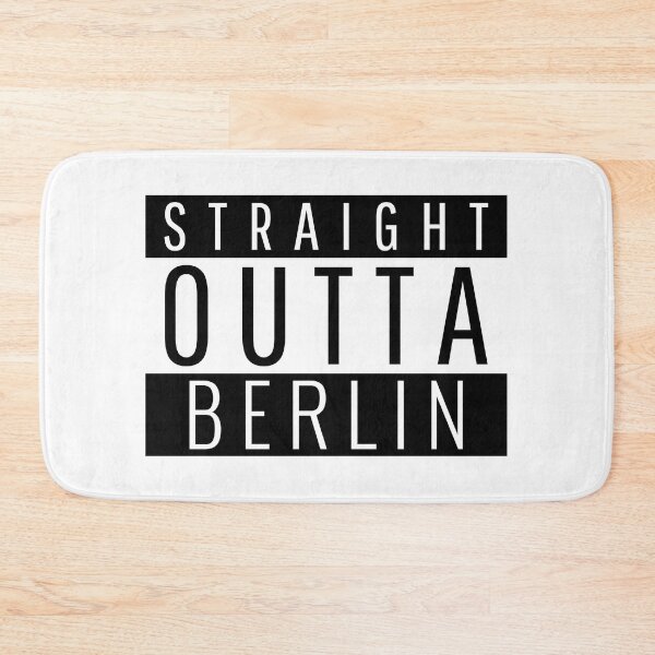 Item preview, Straight Outta Berlin New Hampshire Berlin Germany designed and sold by Teelogic.