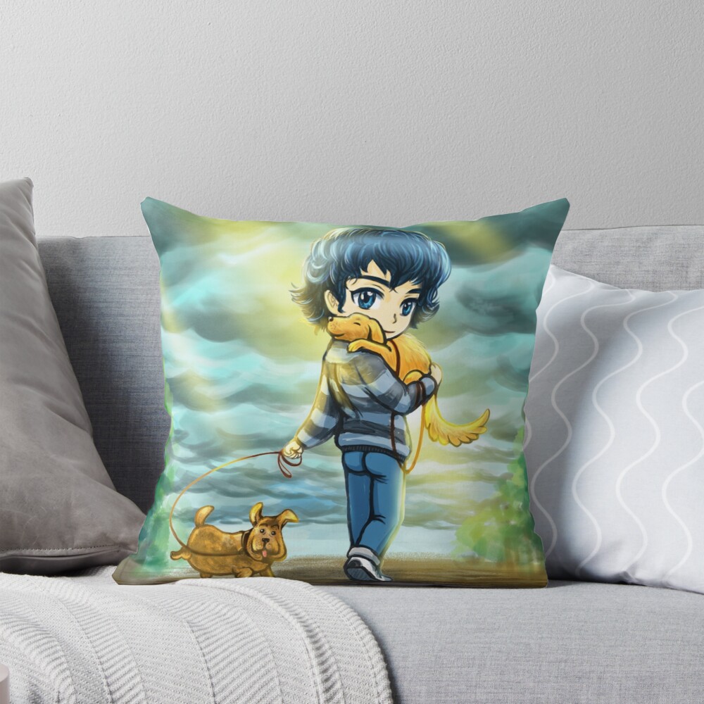 Item preview, Throw Pillow designed and sold by Ashdei.