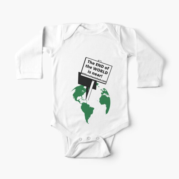 End of the World - Christian Long Sleeve Baby One-Piece