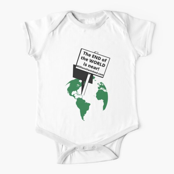 End of the World - Christian Short Sleeve Baby One-Piece