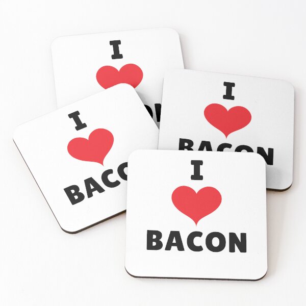 Item preview, I Love Bacon Heart designed and sold by BaconLovers.