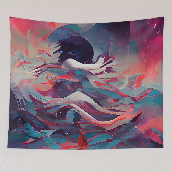 Item preview, No Escape from the Waves designed and sold by PlacidHinds.