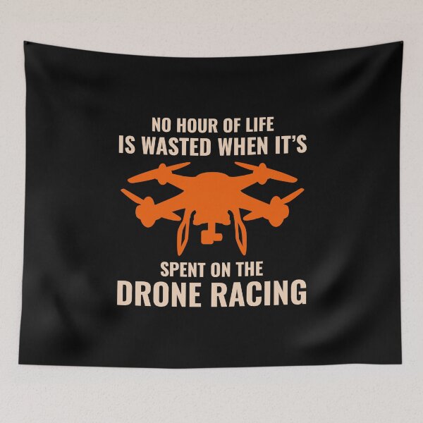 Aperçu de l'œuvre Fpv Drone Racing Quadcopters Pilote RC Sports aériens créée et vendue par TastefulTees.