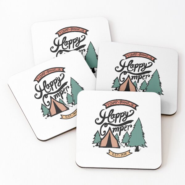 Item preview, Y Camp Happy Camper  designed and sold by DesMoinesYCamp.