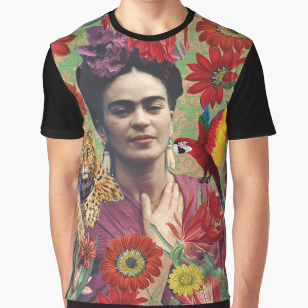 Aperçu de l'œuvre Frida Kahlo Rouge créée et vendue par Muycote.