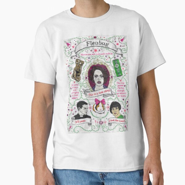 Vista previa del artículo con la obra «Arte del bordado Fleabag», diseñado y vendido por rosiesewsthings.