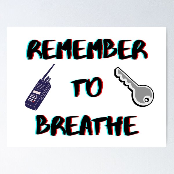 Item preview, Remember To Breathe designed and sold by Cora Gregory.