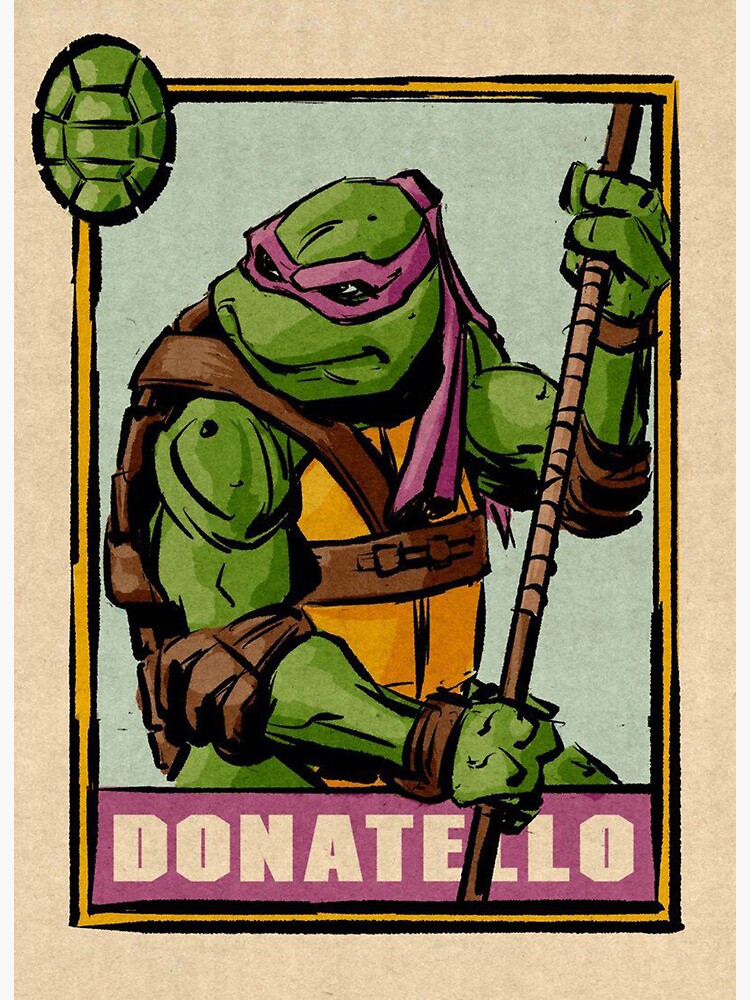 Donatello TMNT Art Board Print for Sale by ettawilliam