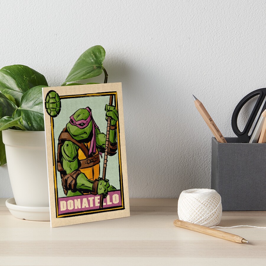 Donatello TMNT Art Board Print for Sale by ettawilliam