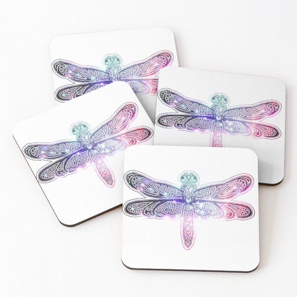 Item preview, Stellar Dragonfly - Pink/Purple Sky designed and sold by IAW-Studios.