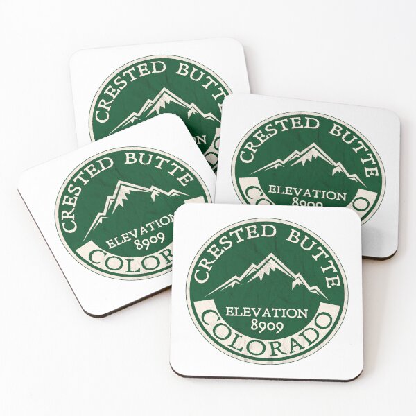 Item preview, CRESTED BUTTE COLORADO Ski Skiing Mountain Mountains Skiing Crossed Skis Snowboard Snowboarding designed and sold by DESTINATIONS DECAL.