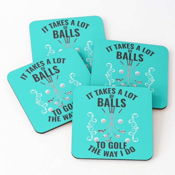 Item preview, It Takes A Lot Of Balls To Golf The Way I Do Funny Golf Quote-Funny Gift For Golf Lover-For Dad Golf          designed and sold by XtraFlyAppare.