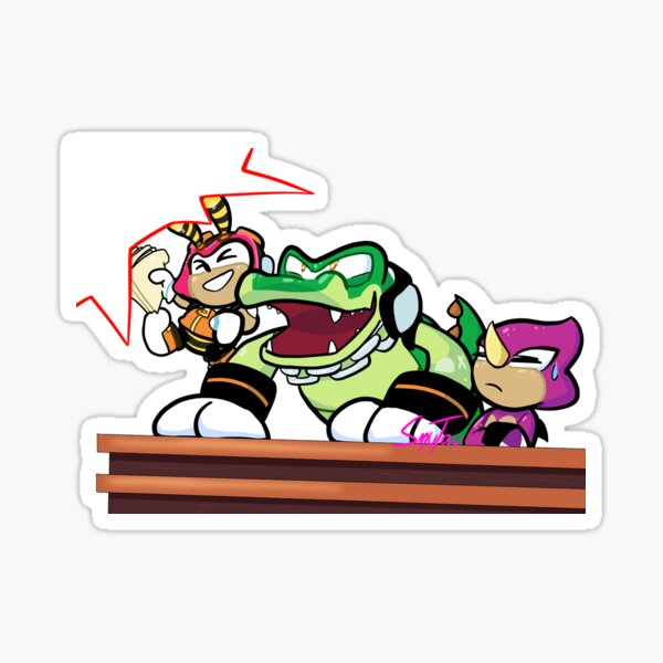 Sonic the Hedgehog Team Chaotix Stickers -  Finland