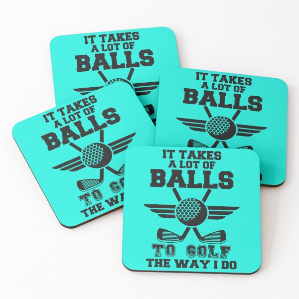 Item preview, It Takes A Lot Of Balls To Golf The Way I Do Funny Golf Quote-Funny Gift For Golf Lover-For Dad Golf   designed and sold by XtraFlyAppare.