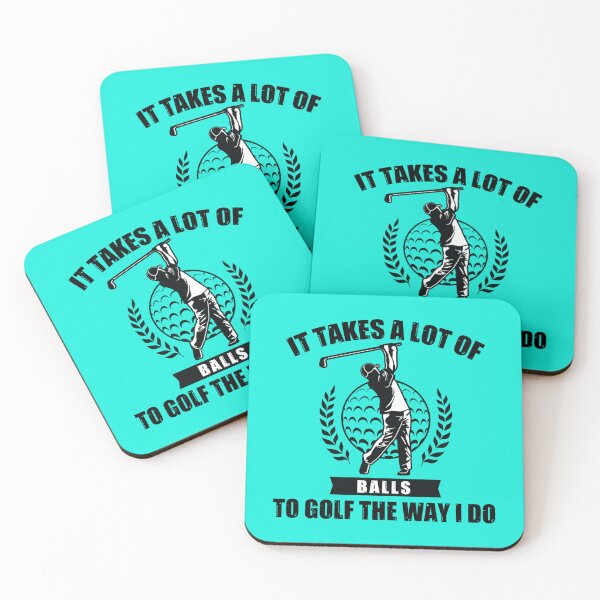 Item preview, It Takes A Lot Of Balls To Golf The Way I Do Funny Golfer Fathers Day       designed and sold by XtraFlyAppare.