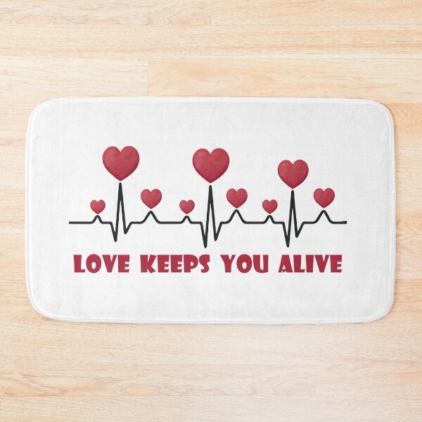 Item preview, LOVE KEEPS YOU ALIVE designed and sold by Valifer.
