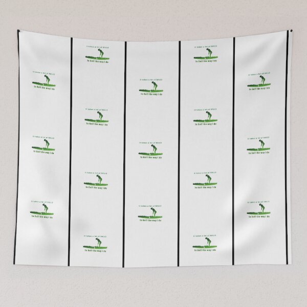 Item preview, It Takes A lot Of Balls To golf The Way I Do Gift Graphic  designed and sold by XtraFlyAppare.