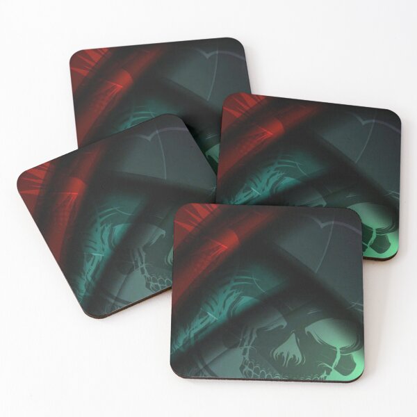 Item preview, green skull designed and sold by TRshop29.